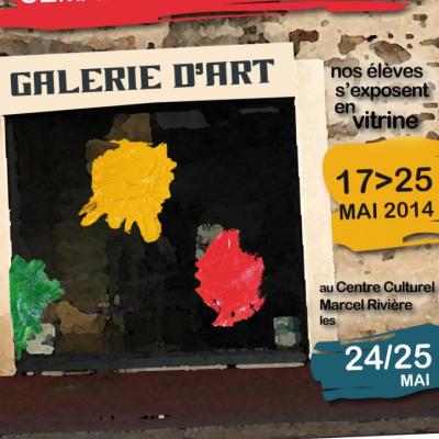 Exposition du 17 au 25 mai 2014