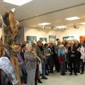 Vernissage un nombreux public. 