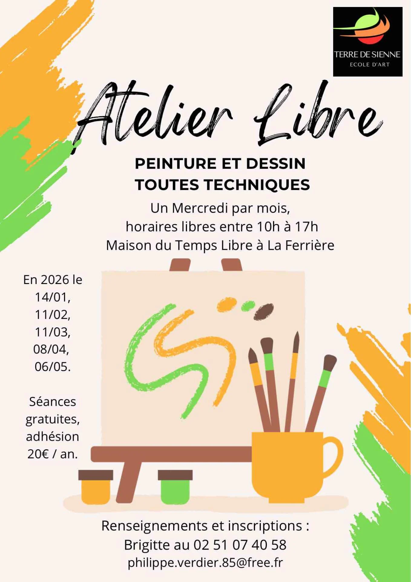 Atelier libre 2026