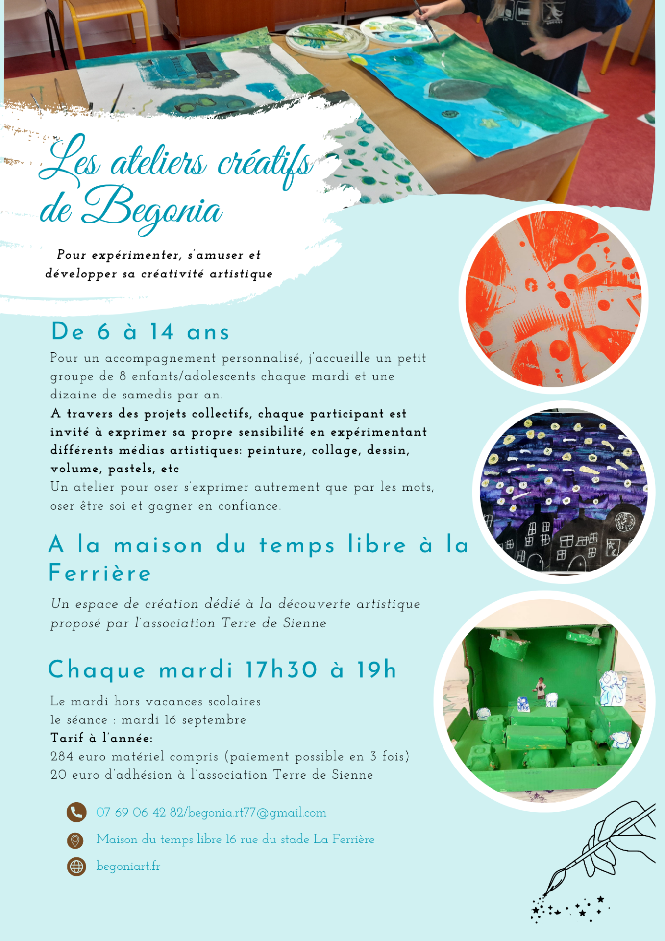 Les cours begonia